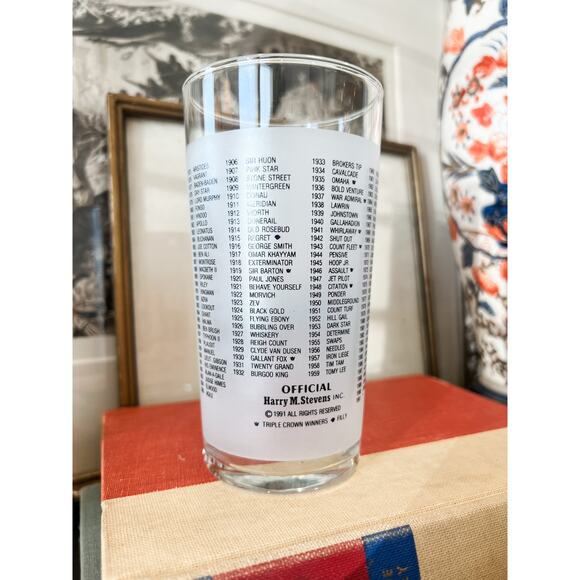 1991 Kentucky Derby Collectible Glass - Picture 3 of 3